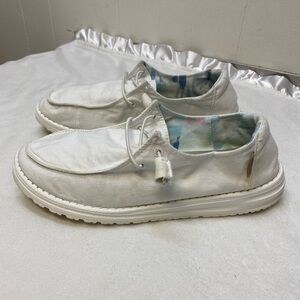 HEY DUDE Wendy Silk Moon Women's Lightweight Slip On Casual Comfort Shoes Size 9